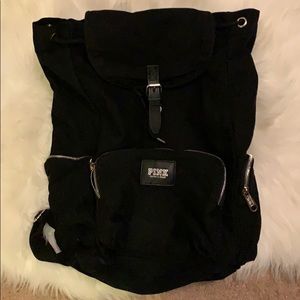 Victoria Secret PINK black backpack